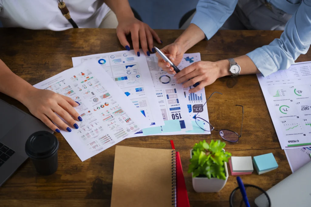 Small business owner using digital marketing tools to grow online presence